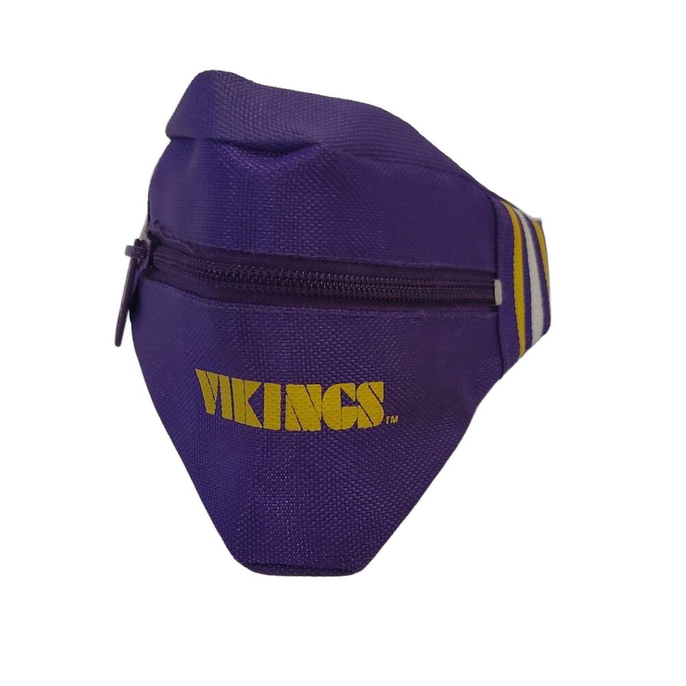 Minnesota Vikings Wrist Wallet Purple Unisex Adult One Size Russ 2790 Vintage